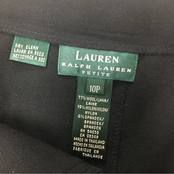 Ralph Lauren Black Skirt Mid Length 10p​​​ - Picture 3 of 6